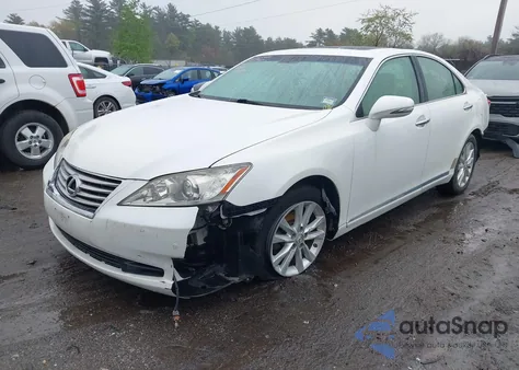 2010 Lexus Es 350 z USA, uszkodzony, nr VIN JTHBK1EG5A2413504